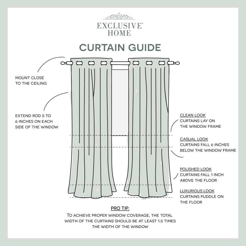 Nicole Miller Turion Floral Room Darkening Blackout Grommet Top Curtain Panel Pair, 52"x84", Linen