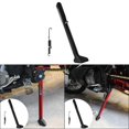 thumbnail image 4 of Soporte de motocicleta, accesorios portátiles ajustables, soporte lateral de aluminio CNC, soporte de estacionamiento, soporte de elevación para rueda Negro DYNWAVEMX Patrimonio de la motocicleta, 4 of 7