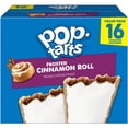 thumbnail image 3 of (8 pack) Pop-Tarts Frosted Cinnamon Roll Toaster Pastries, Breakfast Foods, Shelf-Stable, 27 oz (16 Count), 3 of 11