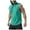 Z03-Mint Green, variant on Mens Tank Top Hooded Bodybuilding Muscle Cut Off T-Shirt Athletic Vest Sleeveless Plain Fashion Workout & Training Activewear,White,M