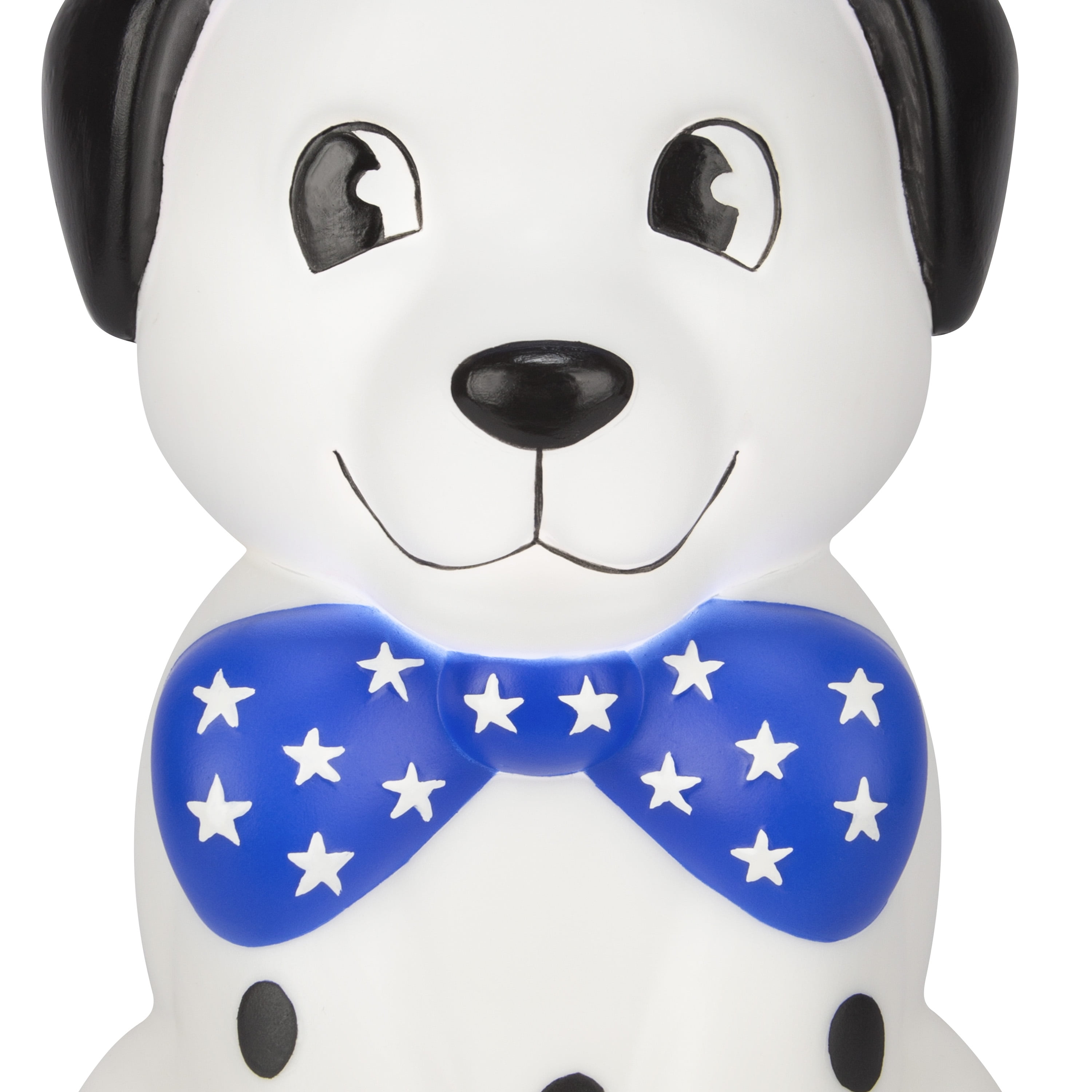 Independence Day Lighted Blow Mold Indoor Décor Patriotic Dalmatian Puppy 13.97 in x 4.60 in x 5.63 in 0.77 lb