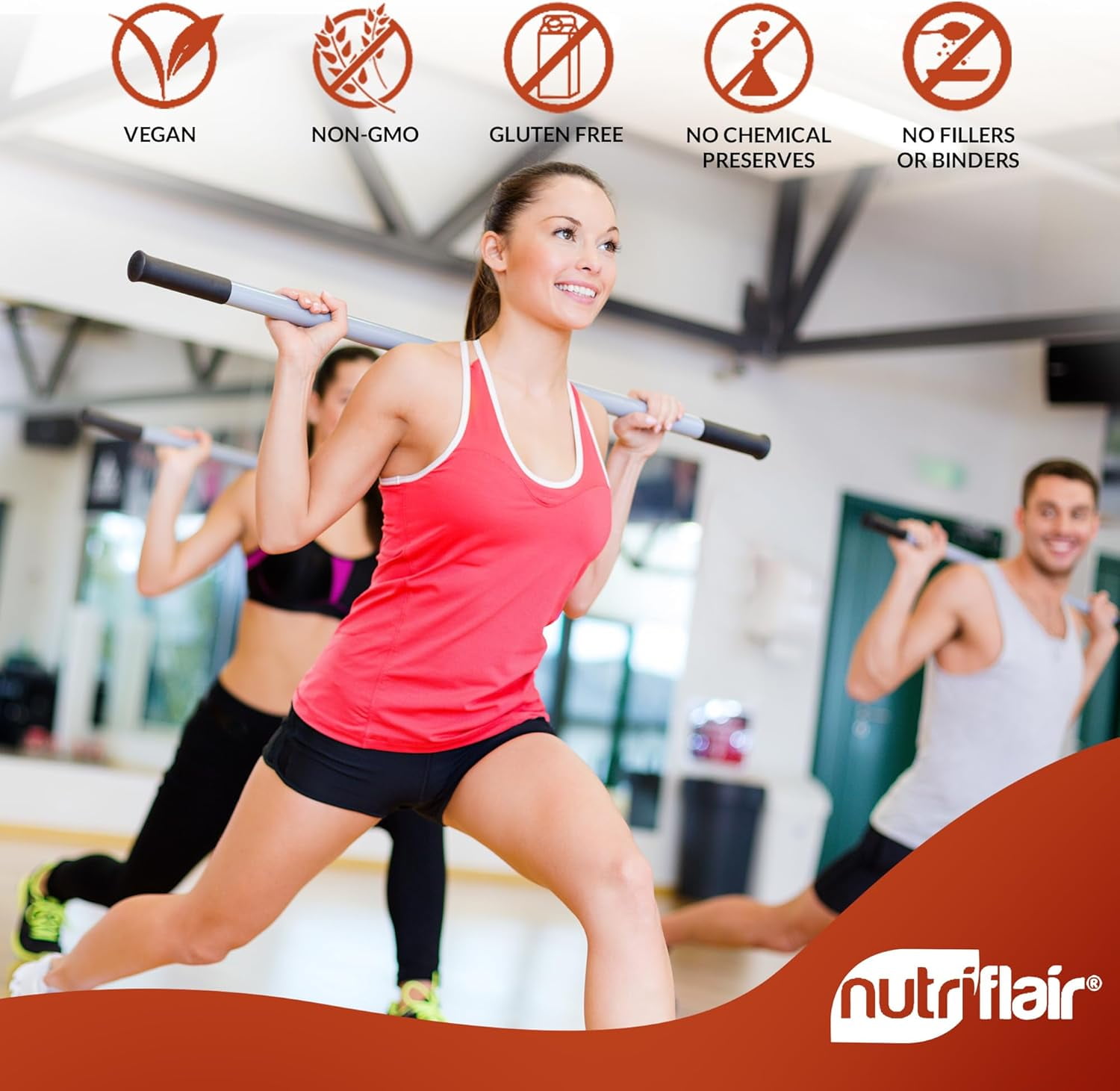 NutriFlair Turmeric Curcumin Supplement with Black Pepper and Ginger, 2250 mg per Serving, 180 Capsules