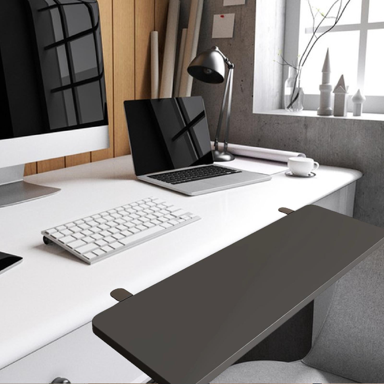 CoudarTitie Desk Extender Board Desk Extender Tray Adults Accessories Arm Rest Expansion Black