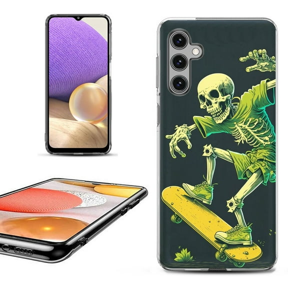OneToughShield ® for Samsung Galaxy A14 5G Phone Case, Fashion Cover Case - Skeleton Skater