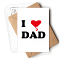 thumbnail image 1 of I Love Papa Love Happiness Postcards Envelopes Blank Note Cards Mailing, 1 of 4