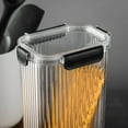 thumbnail image 5 of Thyme and Table 11.5 Cup Clear Plastic Pantry Storage Container with Airtight Lid, 5 of 9