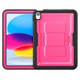 thumbnail image 2 of Allytechgroup Case for iPad (A16) 11th Gen 11 inch 2025/iPad 10th Gen 10.9 inch 2022 with Pencil Holder/Kickstand Hard PC + Soft TPE Bumper Rugged stand Shockproof Heavy Duty Protection Cover, Rose, 2 of 11