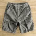 thumbnail image 5 of Eagokdc Men's Cargo Shorts Casual Workout Elastic Waist Big And Tall Summer Active Short Pants With Pocket Size S-4XL, 5 of 6