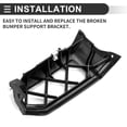 thumbnail image 4 of Soporte de parachoques único Bargains Bracket izquierdo delantera retención soporte montaje No.62223EA500 para Nissan Frontier, 4 of 6