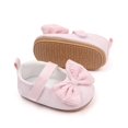 thumbnail image 4 of Baby Girls Princess Shoes, Soft Bow Flower Non-slip Toddler Shoes, 4 of 6