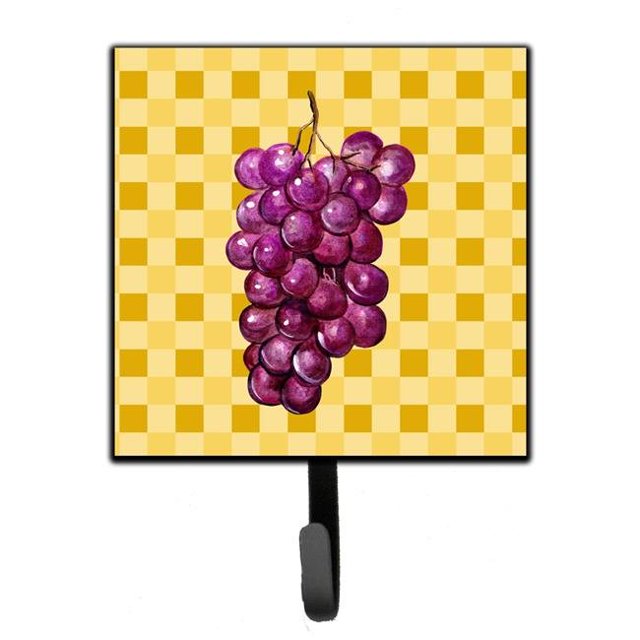 Grapes on Basketweave Leash or Key Holder