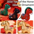 thumbnail image 2 of 2026 Year of The Horse Plush Toys, Chinese New Year Ornaments,5.1" Lucky Mascot Plushes Red Zodiac Horse Figurine,Lunar New Years Home Décor,Spring Festival Tradition Gift Home Car Decor, 2 of 8