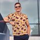 thumbnail image 4 of Fotbe Thanksgiving Turkey and Pumpkin Camiseta Polo de Golf para Hombre con Estampado – Camisa Deportiva Transpirable con Cuello Abotonado-X-Large, 4 of 6