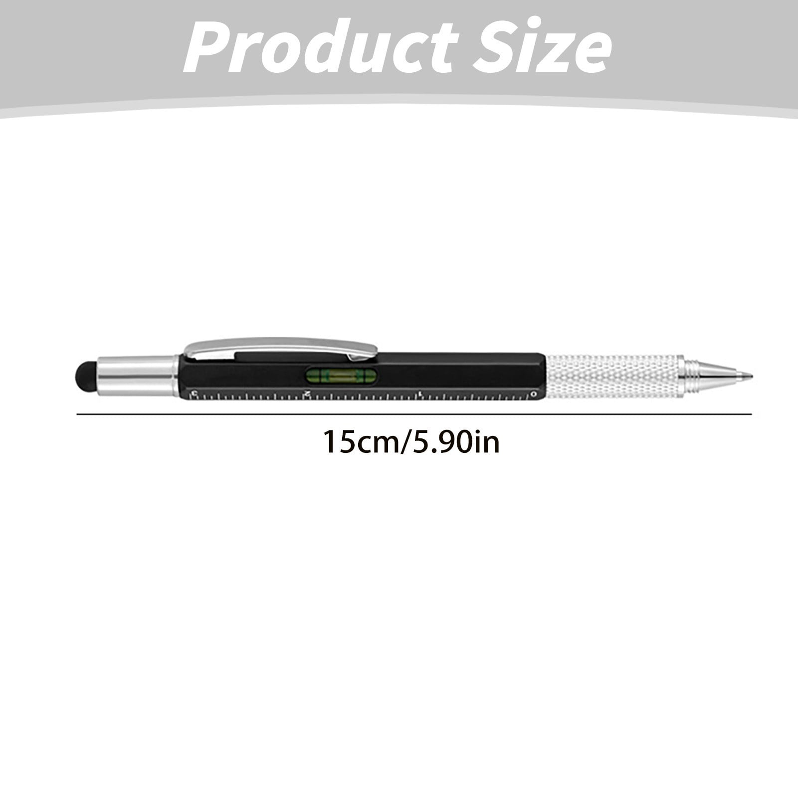 PPKVUFD Gifts for Men, Christmas Stocking Stuffers for Men Dad Husband Adults, 6 in 1 Multitool Pen, Cool Tools Gadgets Birthday Present, Fathers Day Dad Gifts from Daughter Son