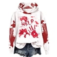 thumbnail image 1 of WEAIXIMIUNG Sweat-Shirt Camouflage pour Femmes Imprimé Décontracté Ample à Capuche, 1 of 4