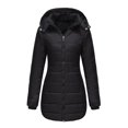 thumbnail image 5 of Zshosam Women's Hooded Warm Winter Coat Quilted Thicken Puffer Jacket(Black,XXL), 5 of 9