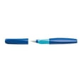 thumbnail image 5 of Pelikan Twist Fountain Pen with 1 Ink Cartridge, Medium Nib, Deep Blue, Boxed, 5 of 7