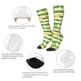 thumbnail image 6 of Haiem Watercolor St Patrick Day Socks, Funny Novelty Crazy Design Cotton Socks Sports Socks Knee High Socks For Men, Women,1Pairs - Gift For Working Friends, 6 of 9