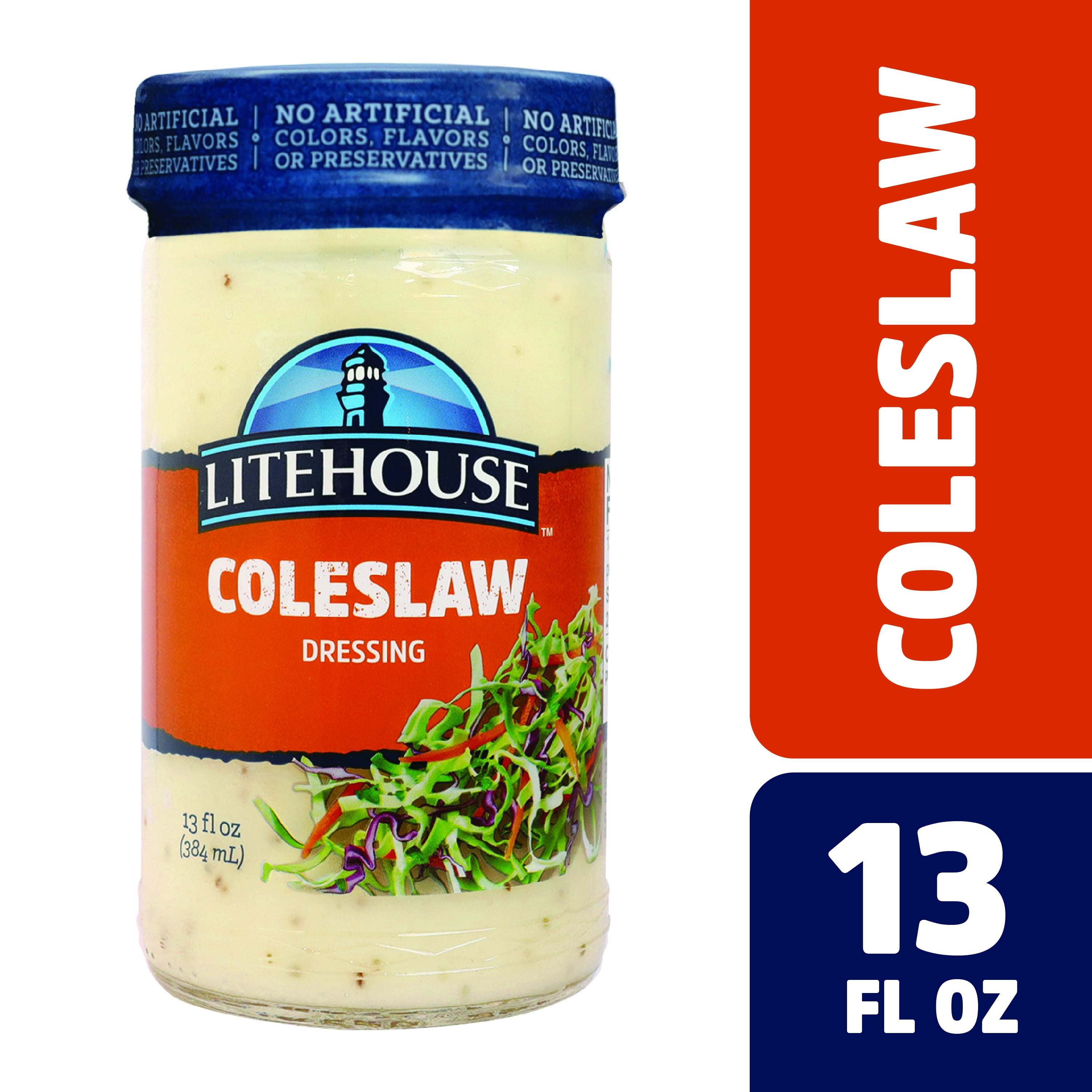 Litehouse Dressing Dip Coleslaw 13 0 Fl Oz Walmart Com