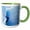 Green/White, variant on 3drose, Alaska, Chugach Nf, Portage Lake, Hiking - Us02 Pso0531 - Paul Souders, 15oz Mug