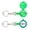 Green, variant on NCQ Fishing Knot Tying Tool | Protect from Fish Hooks | Tie Fishing Knots Easily | Cool Gadgets for Fishermen | Ice Fly Fishing | Fishing Accessories for Beginner Anglers | Nail Knot Tool