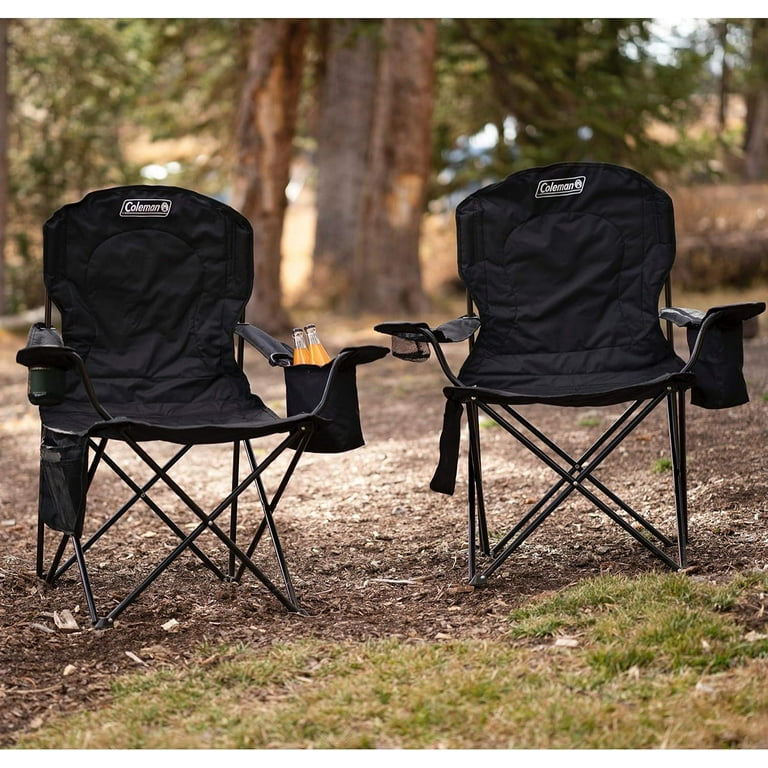 Coleman Quad Chair With Cooler Coleman Quad Camping Chair With 4