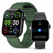 Smart Watches for Men Women with ChatGPT AI Assistant, fits for Android & iPhone, 2 Straps, 2.01" HD Display Fitness Tracker, Bluetooth Calling, Heart Rate & Sleep Monitor, IP68 Waterproof, for Gift