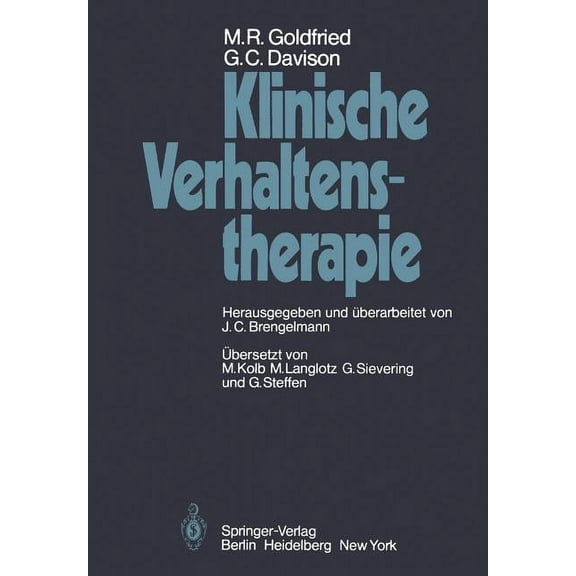 Klinische Verhaltenstherapie, (Paperback)