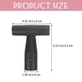 thumbnail image 2 of OULII 2 Pcs Universal Handle for Garden Tools Spade Handle Black Steel for Digging Tasks, 2 of 7