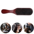 thumbnail image 3 of ACDANC 2026 New Smoothing Boar Bristle Brush Stiff Bristle Beard Brush Hair Beard Brush Hair Beard Grooming Brush Wave Style Boar Brush for Men, 3 of 6