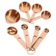thumbnail image 1 of ColoMX 1 conjunto de cucharas de hornear tazas de medición de acero inoxidable Cuchas para medir el café, 1 of 8