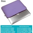 thumbnail image 4 of Funda para Laptop Naukay 15.6" Neopreno Resistente al Agua en Morado, 4 of 7