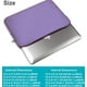 thumbnail image 4 of Funda para Laptop Naukay 15.6" Neopreno Resistente al Agua en Morado, 4 of 7