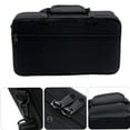 thumbnail image 1 of Case Bb Clarinet Case Gig Bag Backpack Box  Water-resistant 600D Foam Cotton Padding with Adjustable Single Shoulder Strap, 1 of 7