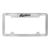 Jeep Overland Chrome Plated Metal Top Engraved License Plate Frame Holder