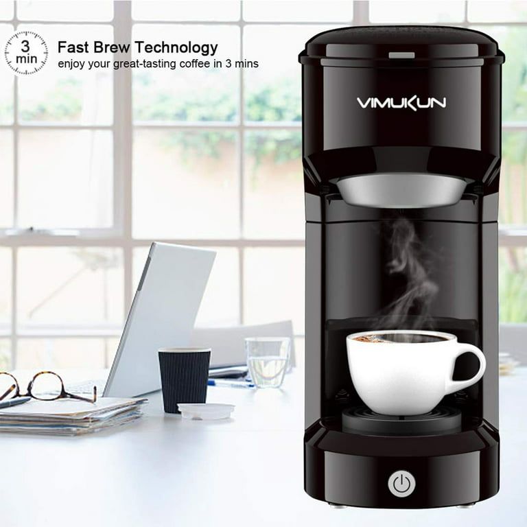 Compact Single Serve Coffee Maker For Rv And Home Barista - Brews 6 To . K- cup Pods With Ease - Temu