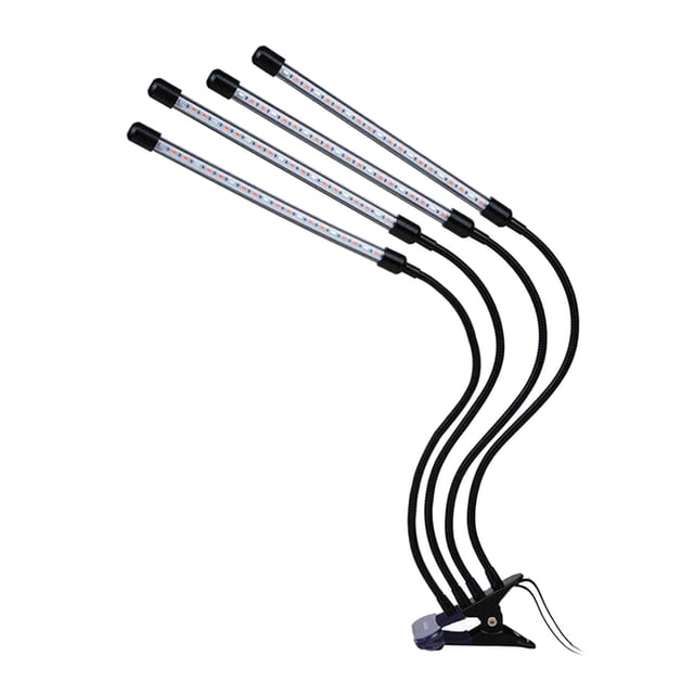 Luz para Plantas de Interior Temporizador de Encendido / Apagado Automático LED de 40 W Luces de Planta Temporización de 3/6 / kusrkot Jardineras Las flores crecen ligeras