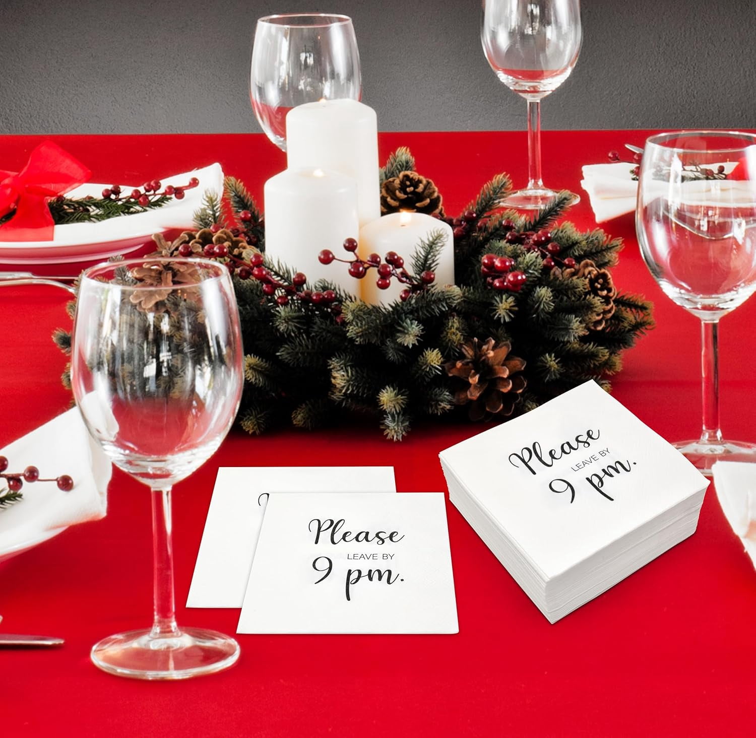 Gift Boutique - Funny Quotes Disposable Paper Napkins