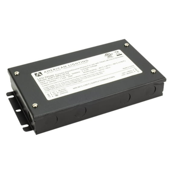 American Lighting ADPT-DRJ-30-24 2" Tall 30W Power Supply - Black