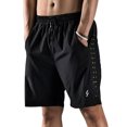 thumbnail image 1 of Men Running Shorts Quick Drying Breathable Active Training Exercise Jogging Cycling Shorts with Liner, 1 of 8