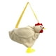 thumbnail image 1 of Bolso bandolera de hombro de felpa con forma de gallina a la moda bolsos de dibujos animados para mujer, 1 of 6