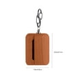 thumbnail image 2 of RENACLIPY Brown Wooden Earphone Case with Charging Port, Protective Cover for Cordless Earbuds, Easy to Use, 2 of 8