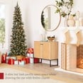 thumbnail image 4 of Árbol de Navidad Best Choice Products preiluminado de 9 pies con 450 luces, 4 of 7