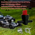 thumbnail image 4 of 1/4" Inline Fuel Cut Off Valve Shut Off Valve Straight Gas Valve with Clamps, 4 of 4