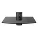 thumbnail image 3 of Repisa flotante de cristal templado, estilo moderno, DIAMOND SINGLE STAND. Soporta 10 kg /36 x 25cm., 3 of 7
