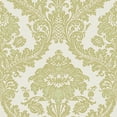 thumbnail image 5 of Galerie Wallcoverings  Cottage Chic Traditional Damask Vinyl on Non-woven Metallic Wallpaper Roll 33 feet x 21 inches - Beige, 5 of 5