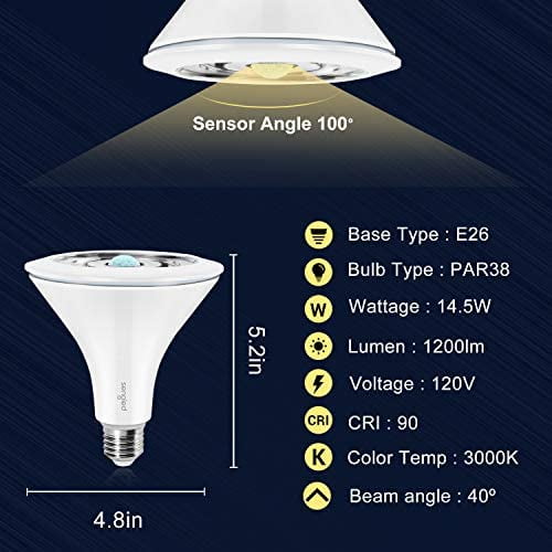 Motion Sensor Light Bulbs Led Motion Sensor Flood Light Built in