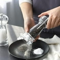 thumbnail image 4 of Clear Acrylic Salt And Pepper Grinder Refillable Sea Salt Pepper Grinder Kitchen Pepper Shaker, 4 of 5