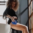 thumbnail image 3 of Minkissy Body Roller Palm Massager Hand Roller For Muscles Metal Blue 1Set, 3 of 8