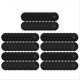 thumbnail image 3 of 100Pcs Non-Woven Headband Dustproof Sweatproof Headset Cover, Black, 3 of 4